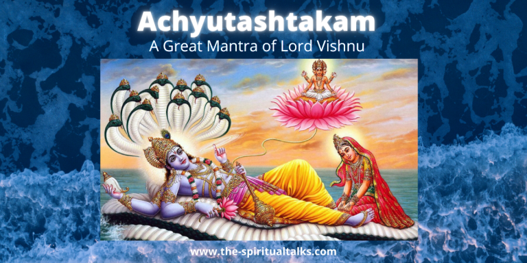 Read more about the article Achyutashtakam English Lyrics with meaning