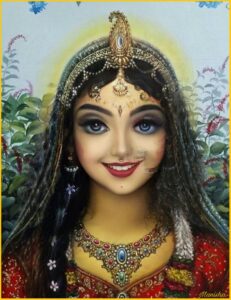 shri radhikashtakam with hindi meaning
